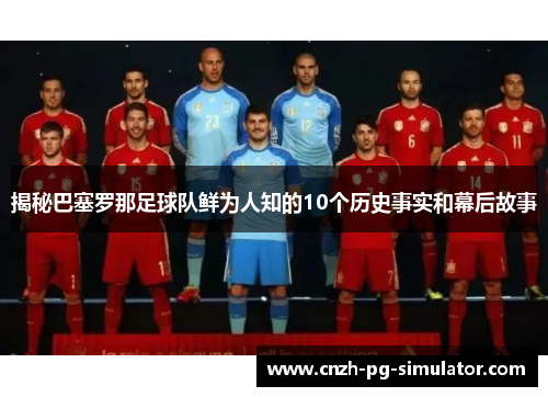 揭秘巴塞罗那足球队鲜为人知的10个历史事实和幕后故事