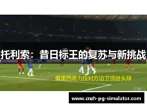 托利索:昔日标王的复苏与新挑战 托利索:昔日标王的复苏与新挑战